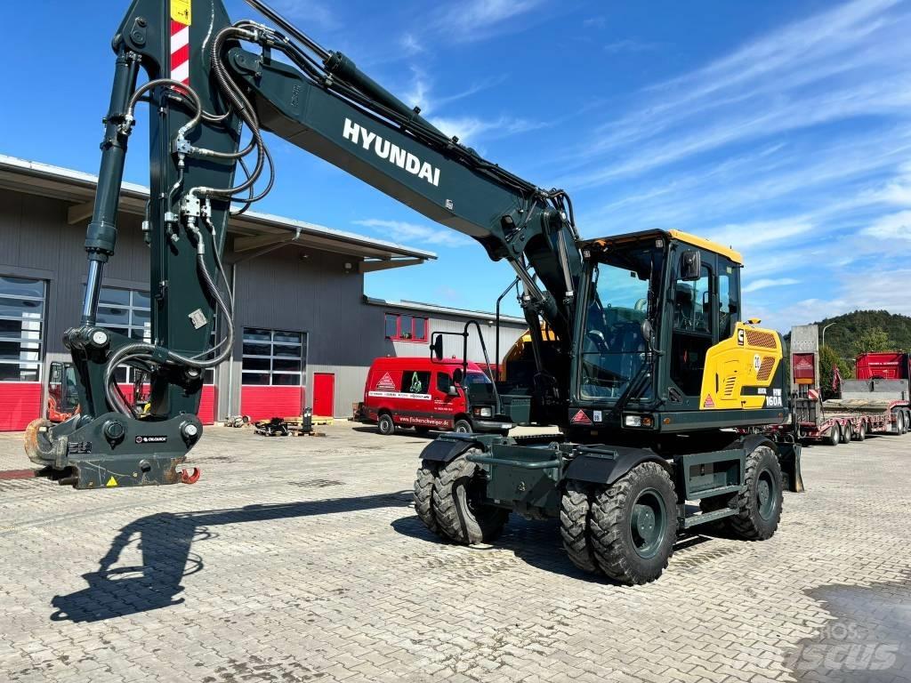 Hyundai HW160A Excavatoare cu roti