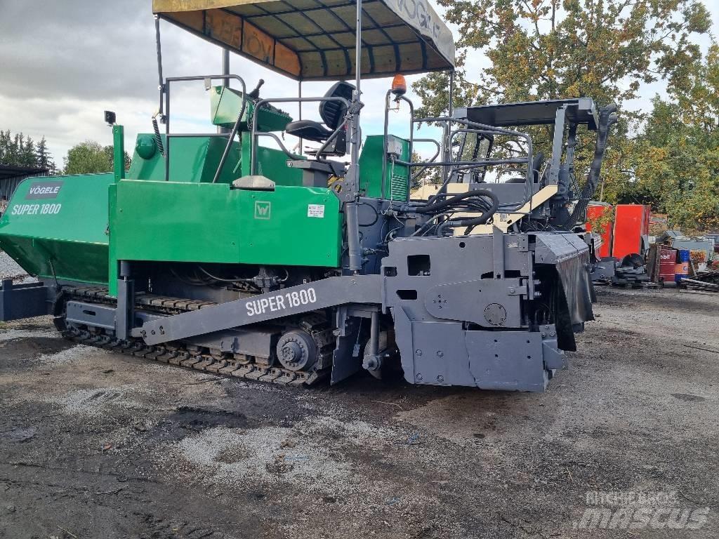 Vögele super 1800 Pavatoare asfalt