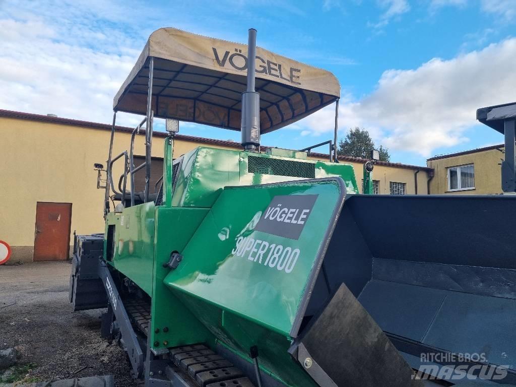 Vögele super 1800 Pavatoare asfalt