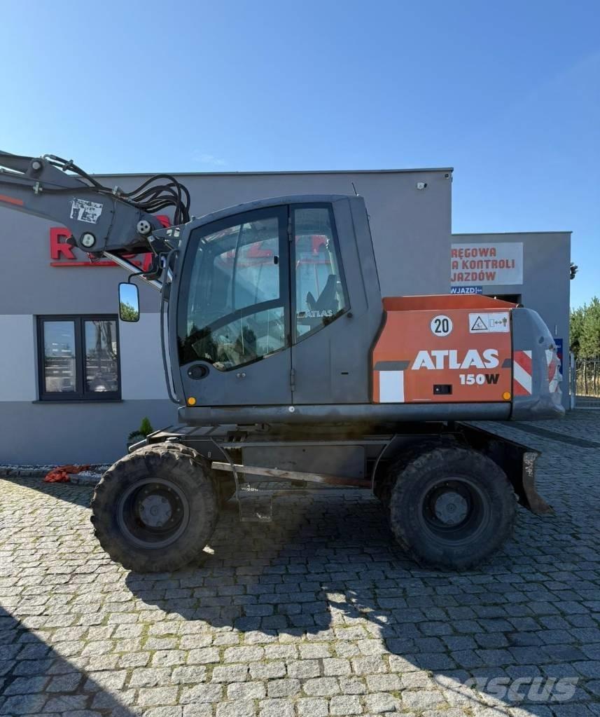Atlas 150 W Excavatoare cu roti