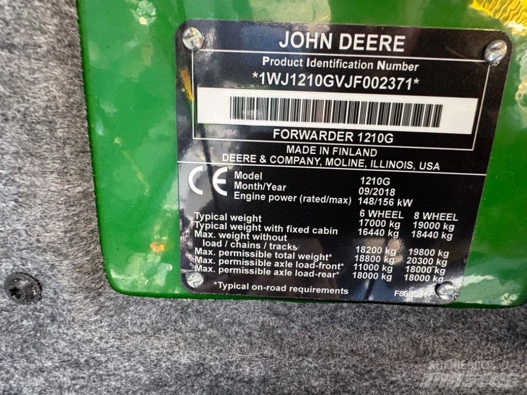 John Deere 1210 G Transportoare