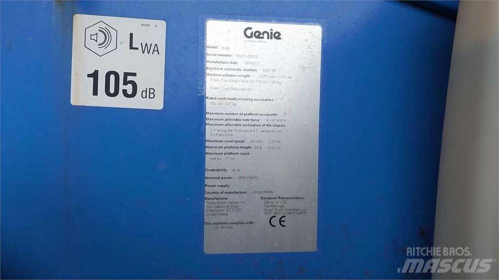 Genie S65 Nacele cu brat telescopic