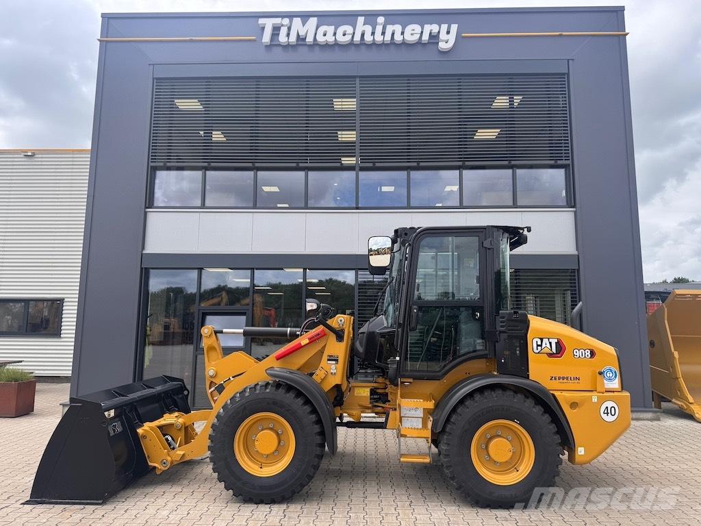 CAT 908 Incarcator pe pneuri