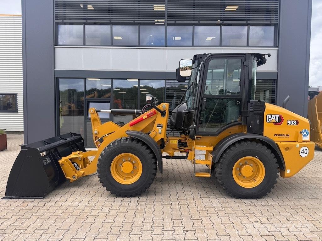 CAT 908 Incarcator pe pneuri