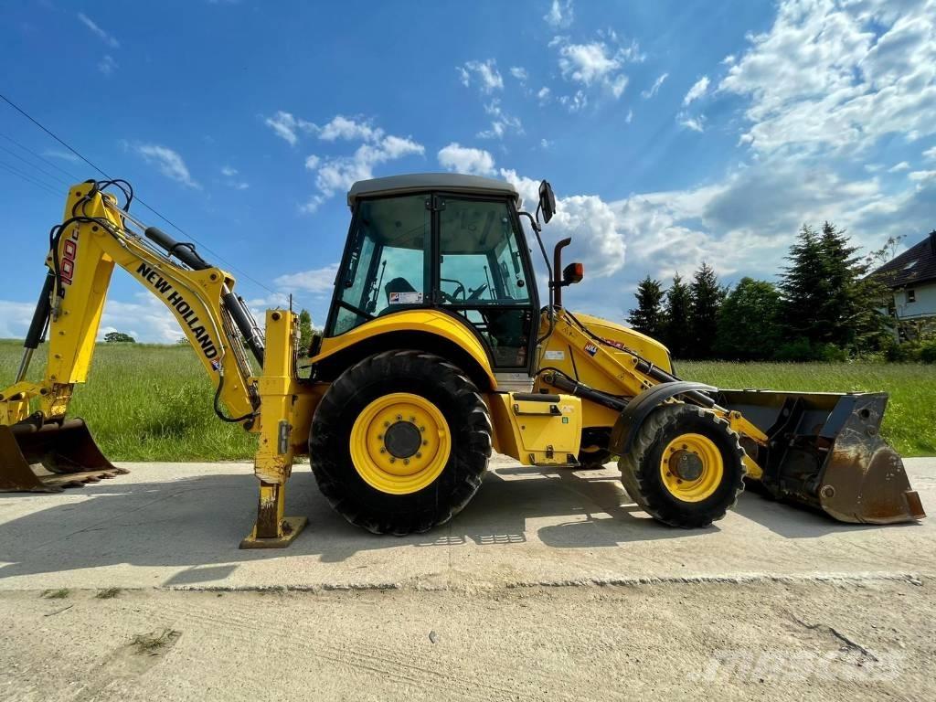 New Holland B 100 C Buldoexcavatoare