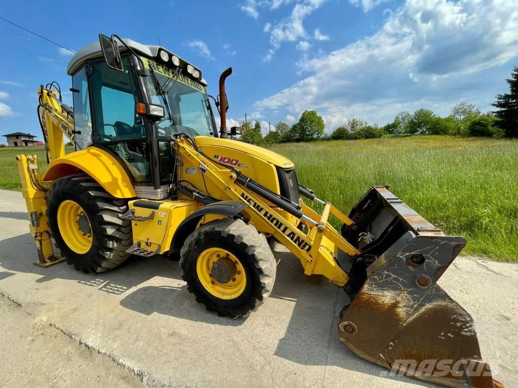 New Holland B 100 C Buldoexcavatoare