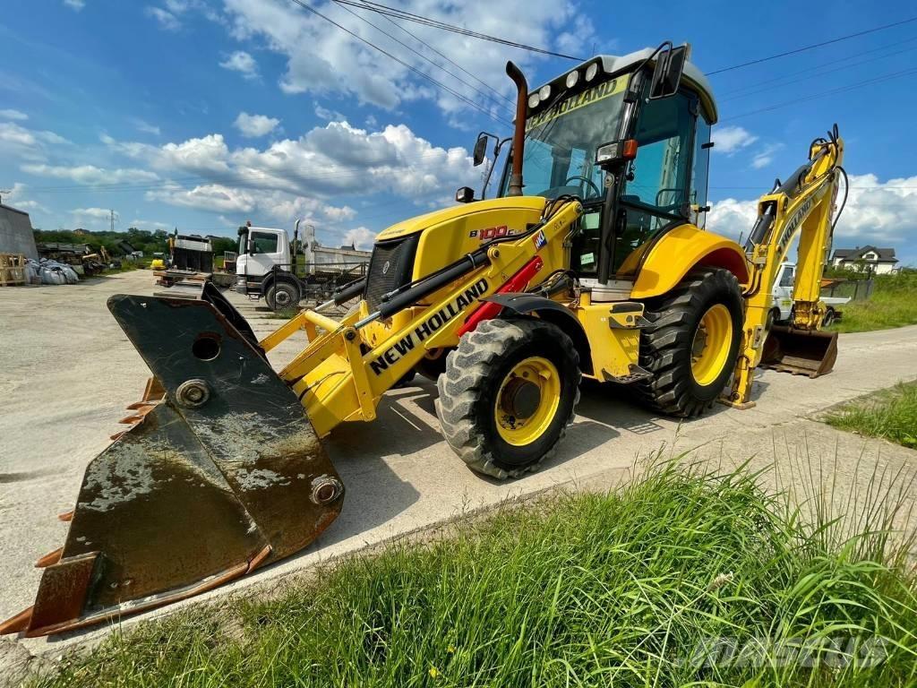 New Holland B 100 C Buldoexcavatoare