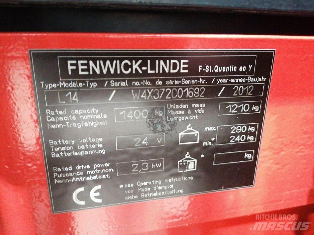 Linde L14 Transpaleta manuala