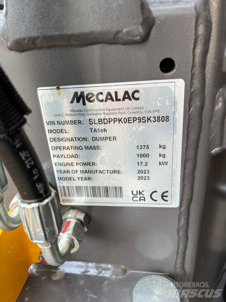 Mecalac TA 1 EH Transportoare articulate