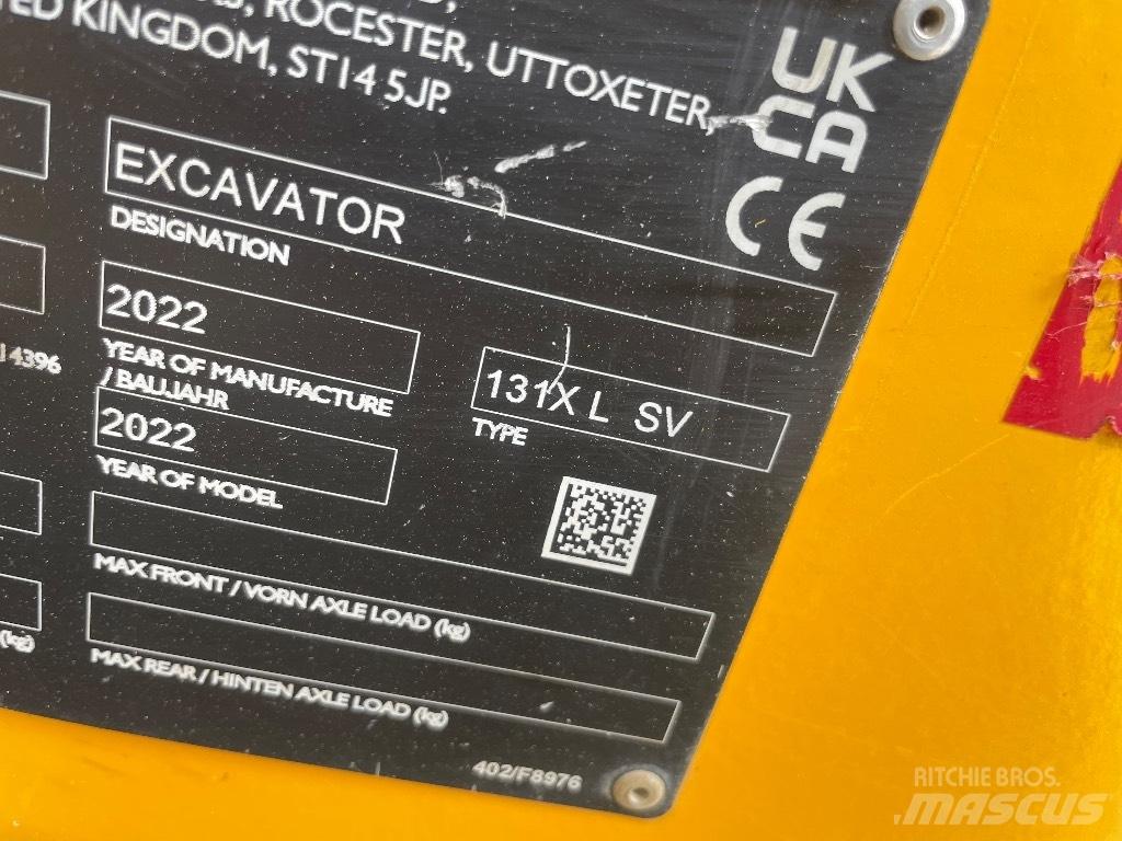 JCB 131 X Excavatoare pe șenile
