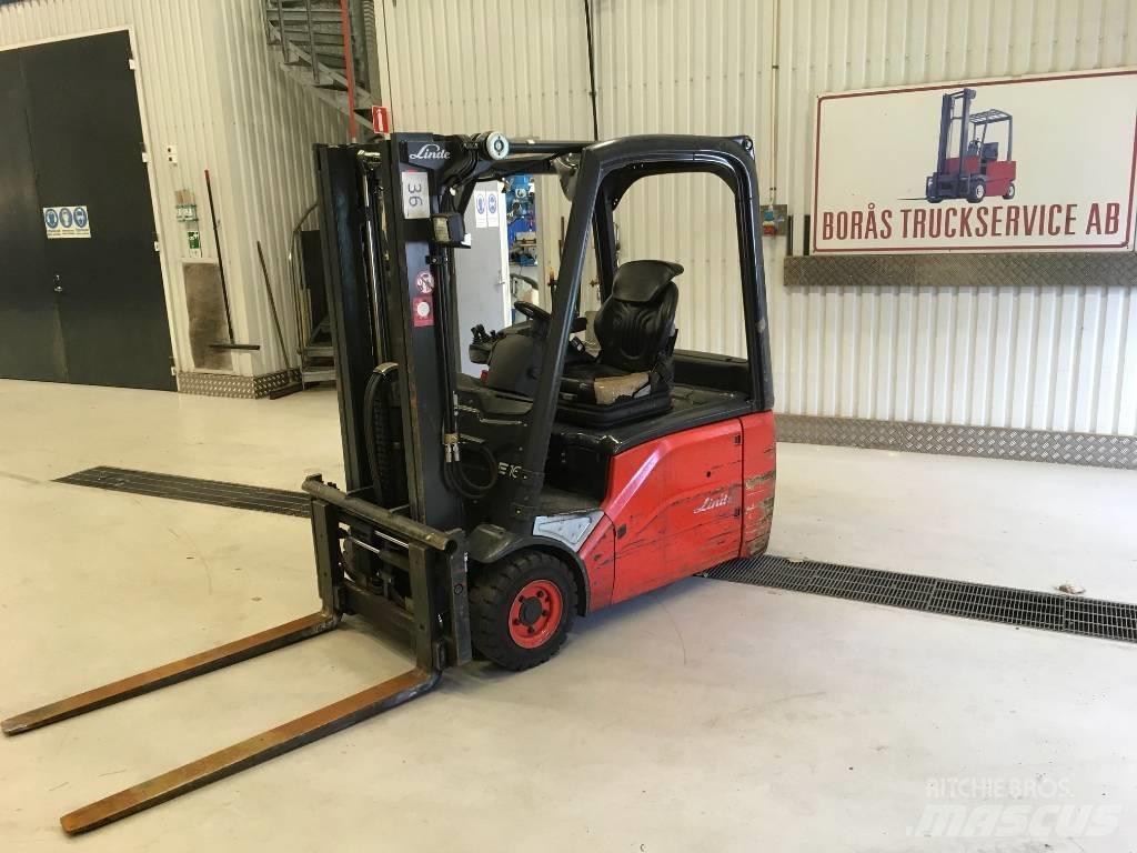 Linde E16 Stivuitor electric
