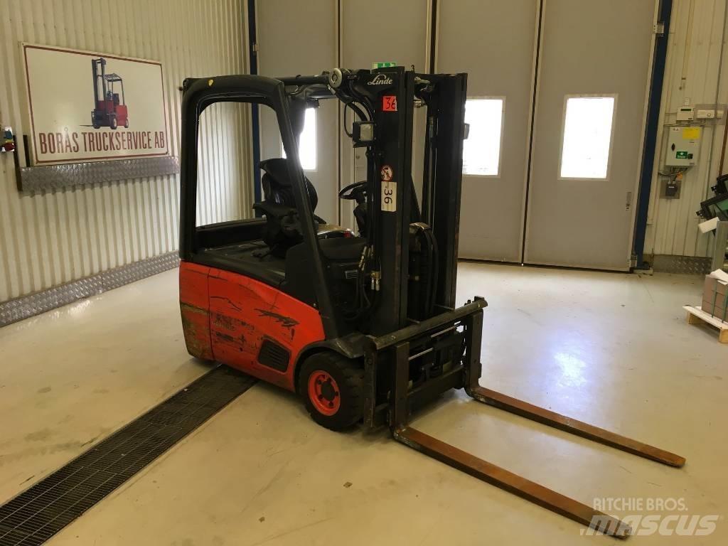 Linde E16 Stivuitor electric