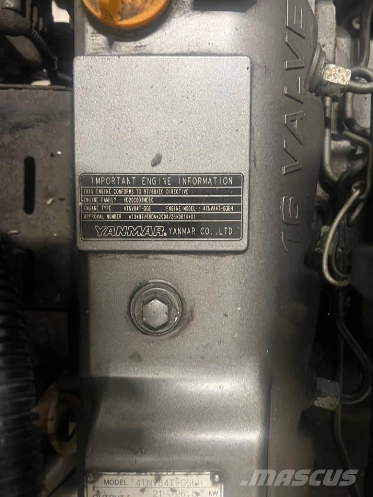 Yanmar 4TNV84T-GGEH Mini excavatoare < 7t