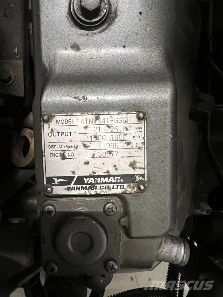 Yanmar 4TNV84T-GGEH Mini excavatoare < 7t