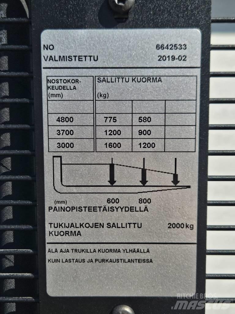 Toyota SPE 160 L Transpaleta manuala