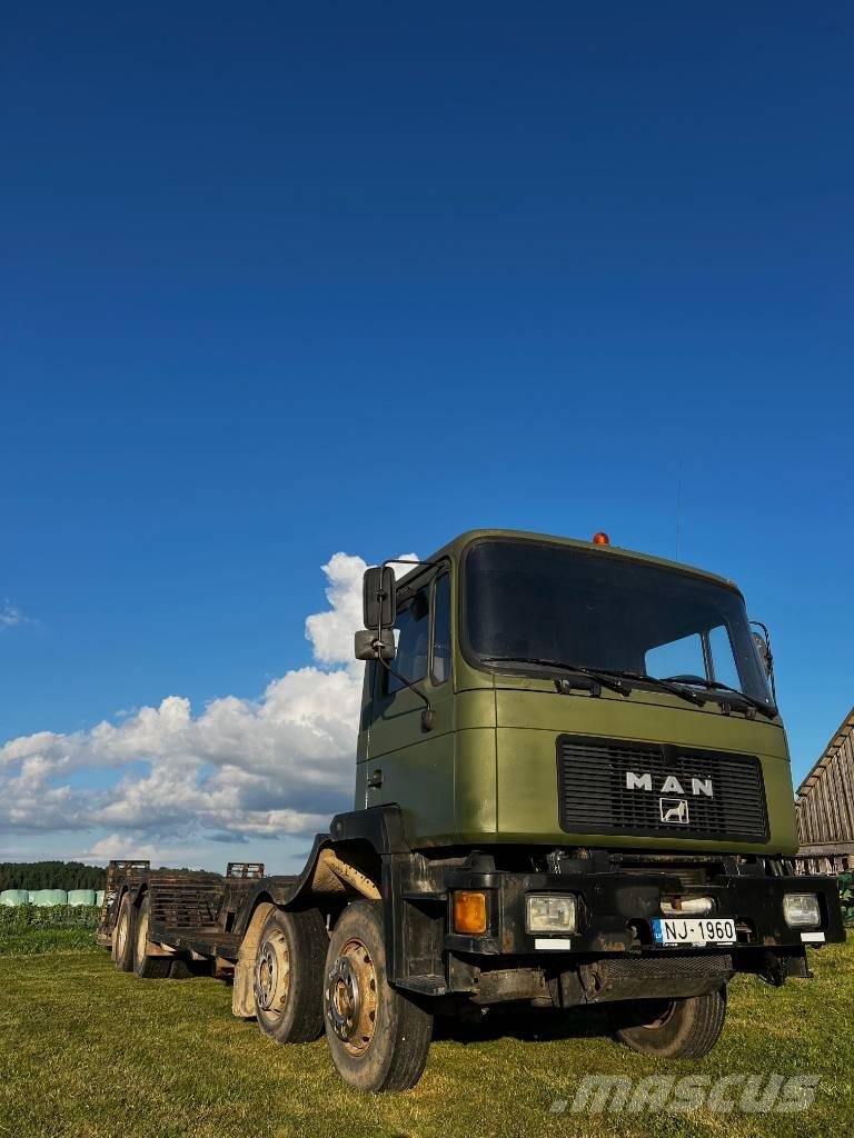 MAN 32.322 Camion pentru lemne