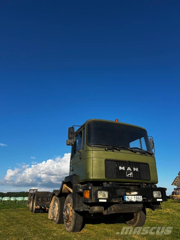 MAN 32.322 Camion pentru lemne