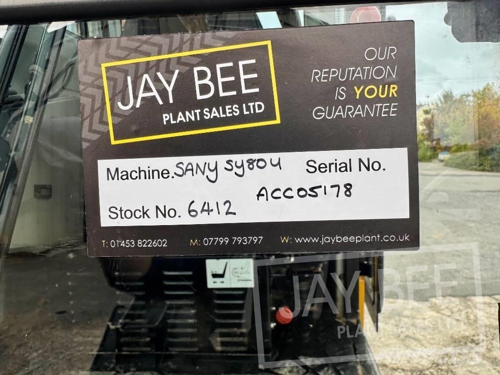 Sany SY 80 U Excavatoare 7t - 12t