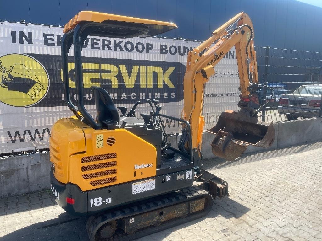 Hyundai 18-9 Mini excavatoare < 7t