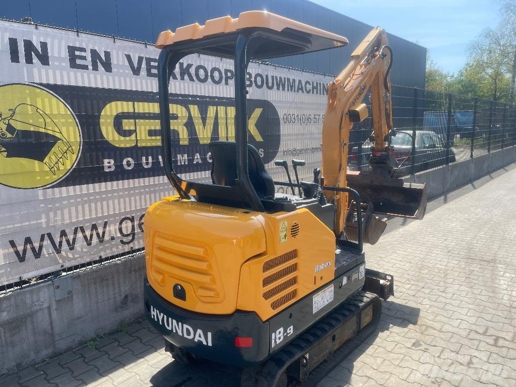 Hyundai 18-9 Mini excavatoare < 7t