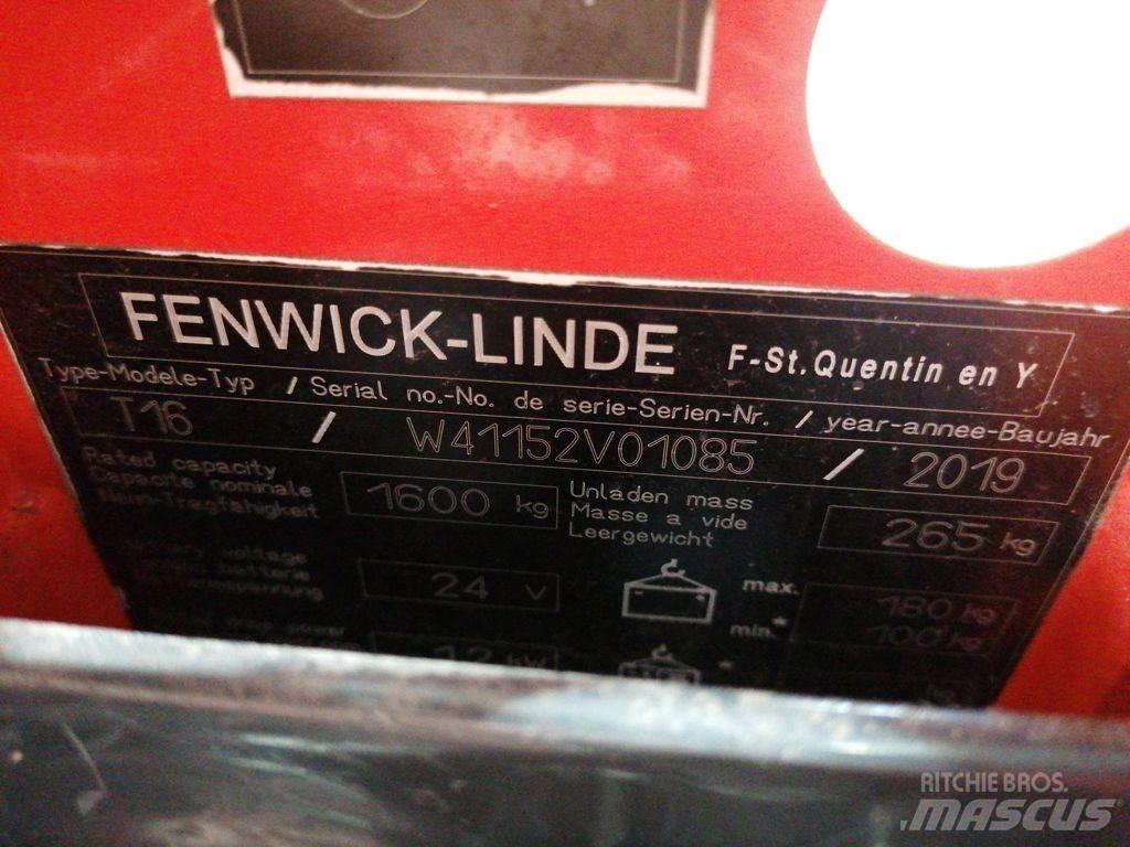 Linde T16 Transpaleta manuala