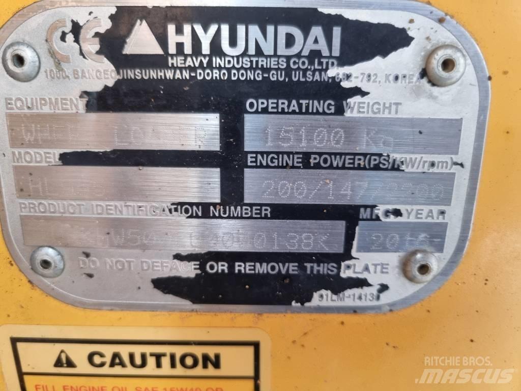 Hyundai HL 955 A Incarcator pe pneuri