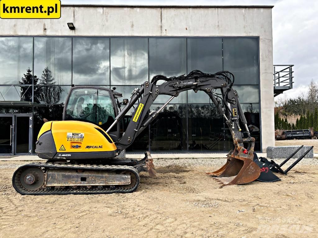 Mecalac 8 M CR Excavatoare 7t - 12t