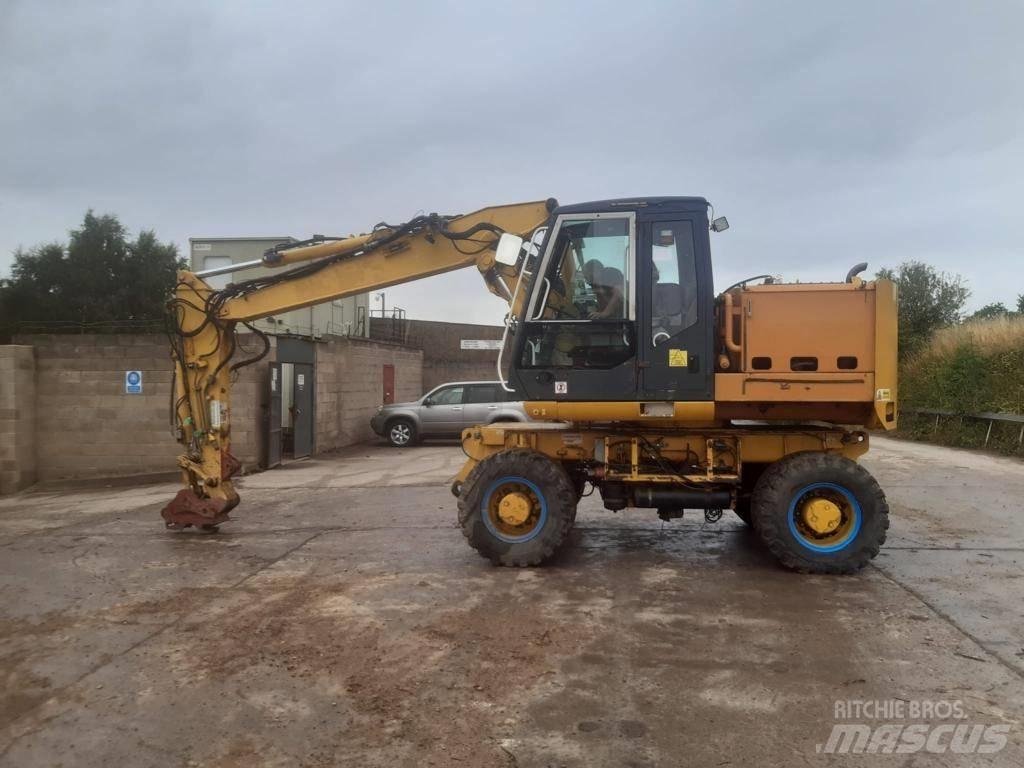 CASE WX 170 Excavatoare cu roti