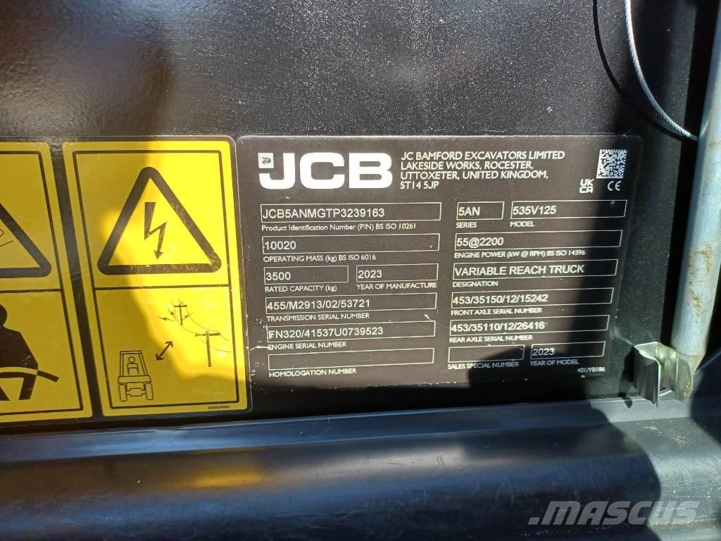 JCB 535-125 Stivuitoare telescopice