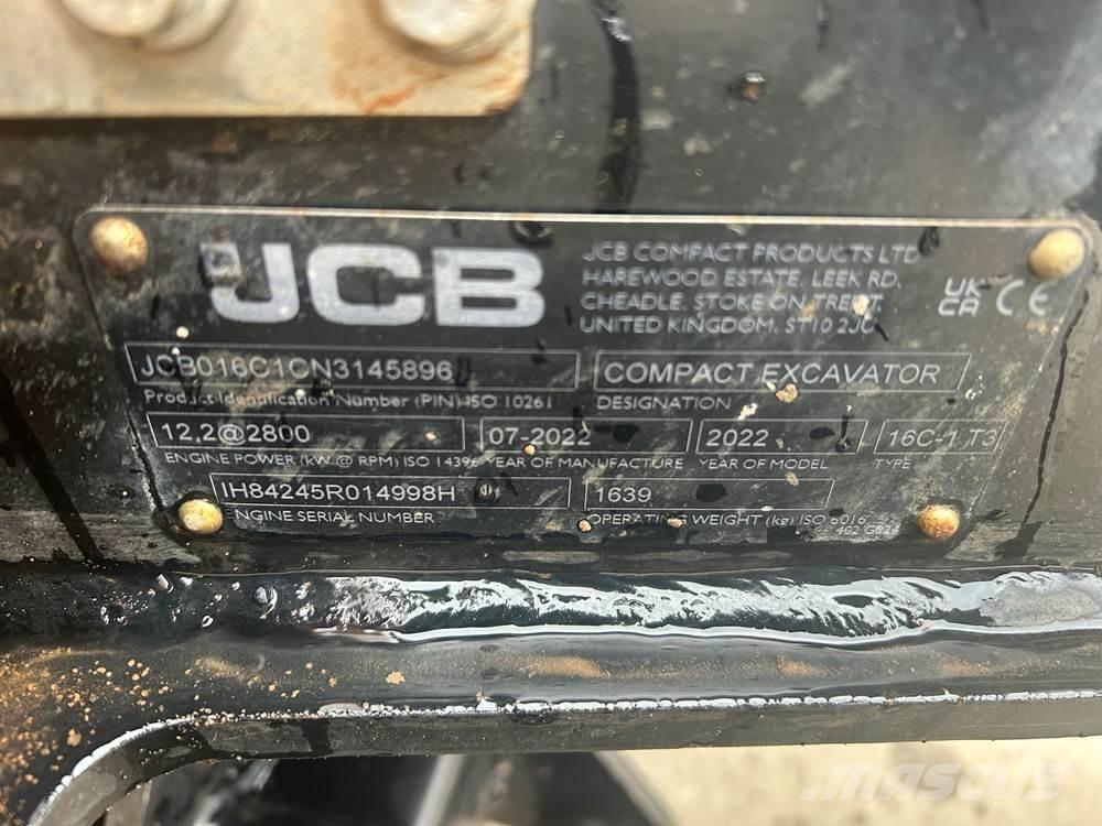 JCB 16C-1 Mini excavatoare < 7t