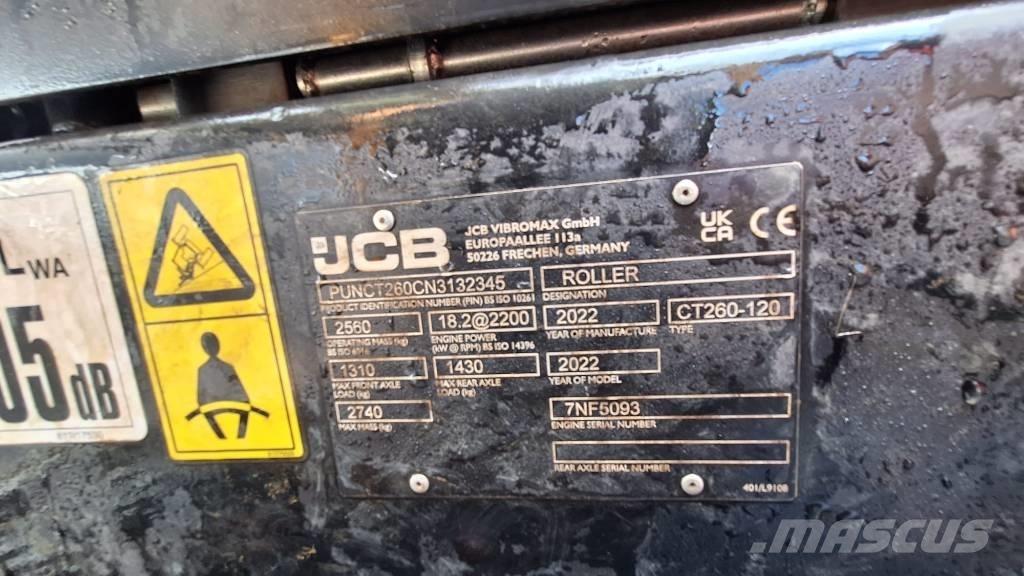 JCB CT 260-120 Cilindri compactori dubli