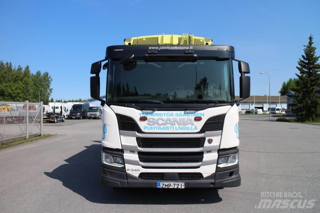 Scania P 340 CNG A Camion de deseuri