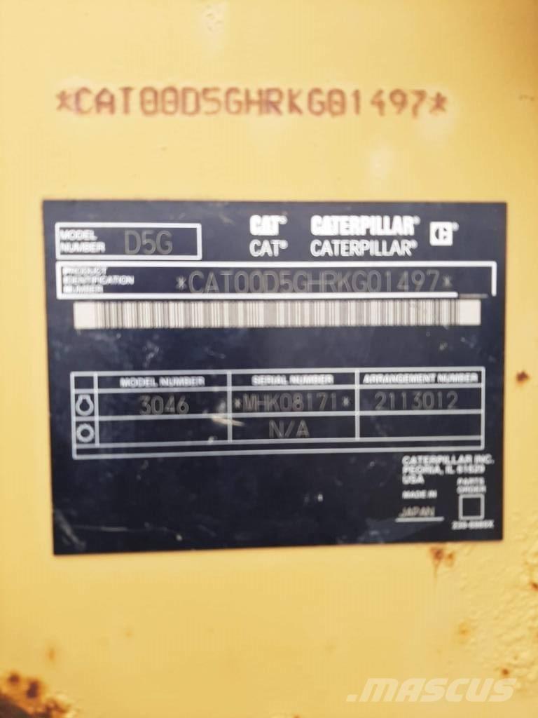 CAT D5GLGP Buldozere pe senile