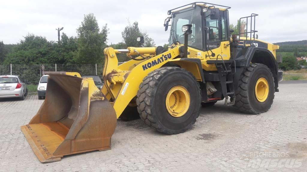 Komatsu WA470-7 Incarcator pe pneuri
