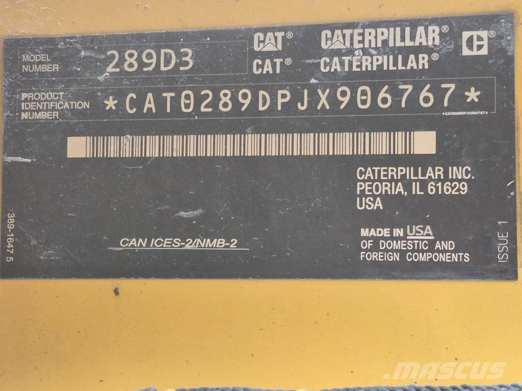 CAT 289 D3 Mini incarcator