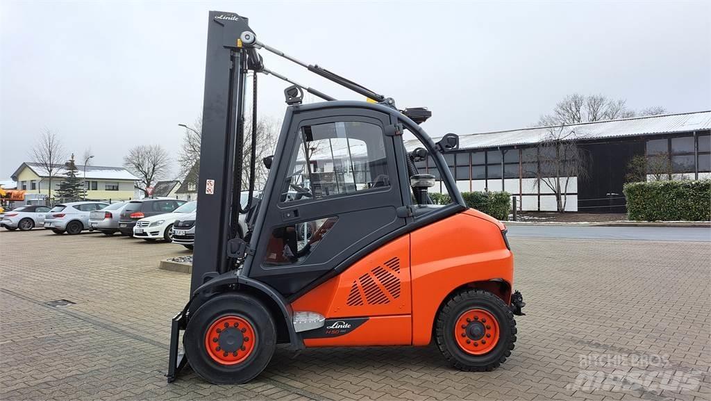 Linde H50D-02 Stivuitor diesel