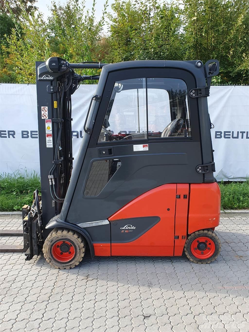 Linde E18PH Stivuitor electric