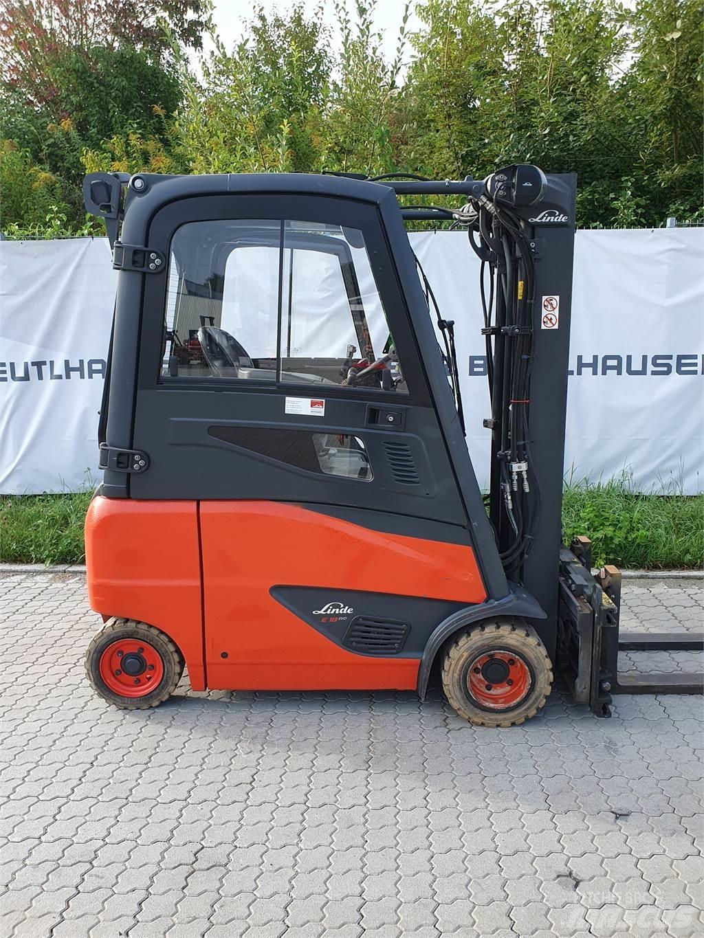 Linde E18PH Stivuitor electric