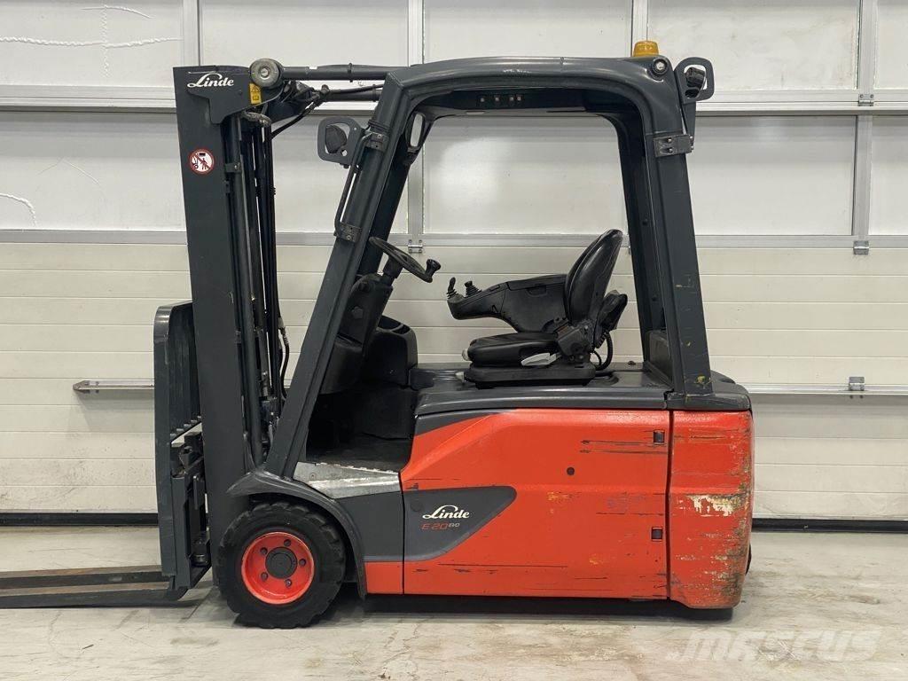 Linde E20L-02 Stivuitor electric