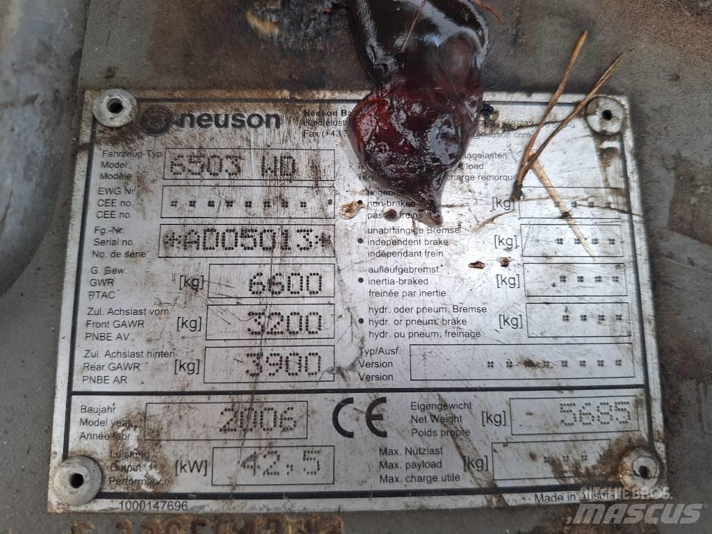 Wacker Neuson 6503 Excavatoare cu roti