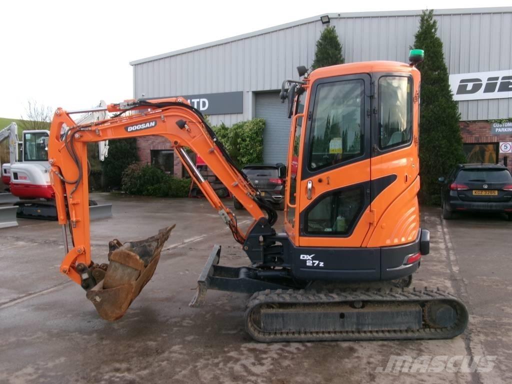 Doosan DX 27 Z Mini excavatoare < 7t