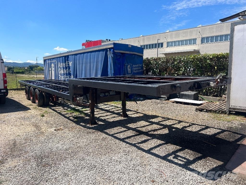 Viberti Collo d’oca Flatbed/Dropside semi-trailers