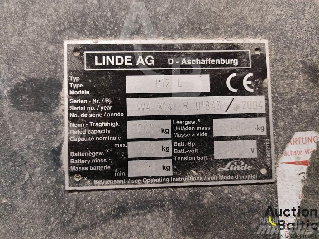 Linde L12 L Transpaleta manuala