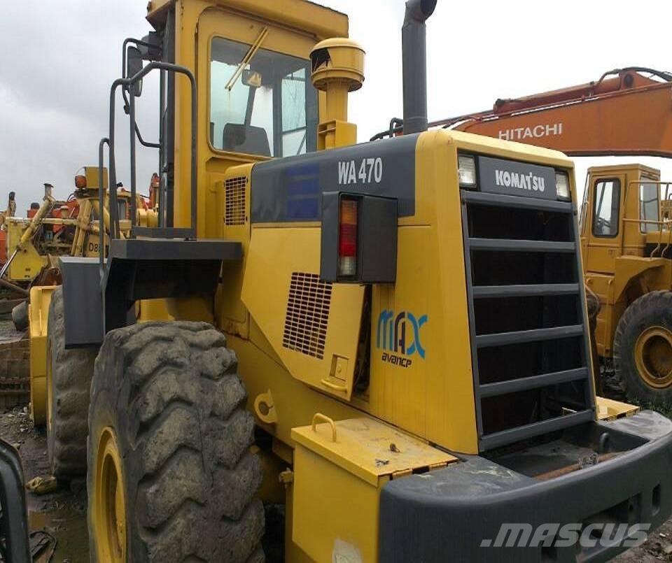Komatsu WA 470-3 Incarcator pe pneuri