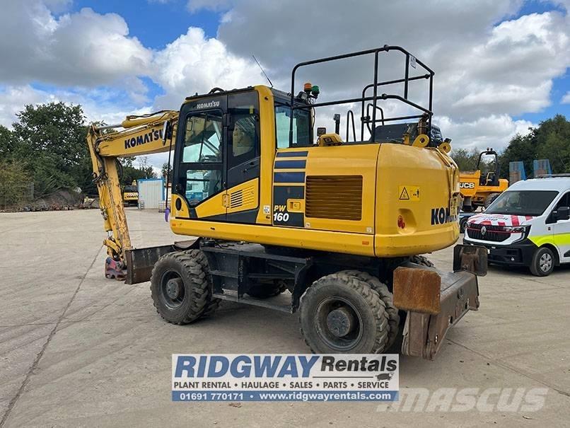 Komatsu PW 160-11 Excavatoare cu roti