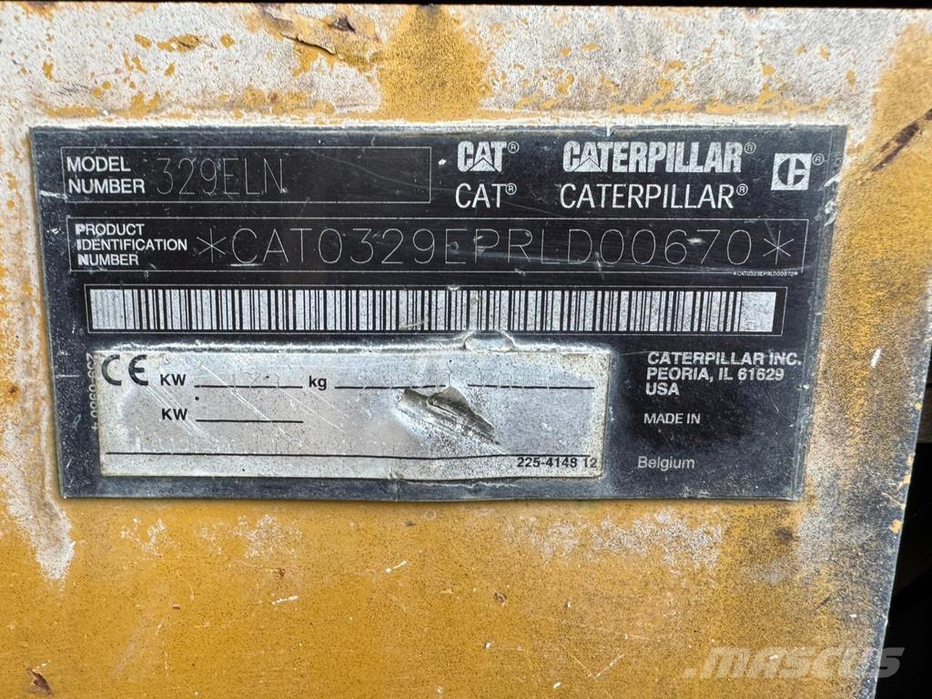 CAT 329ELN Excavatoare pe șenile

