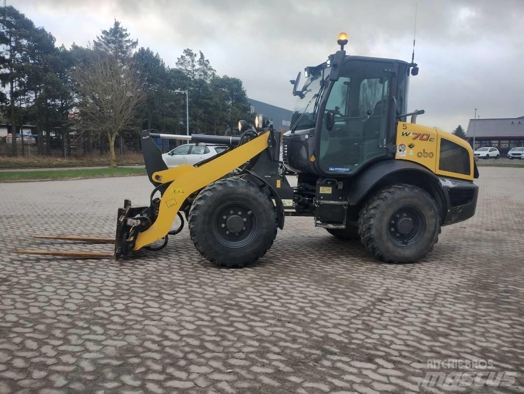 New Holland W70C Incarcator pe pneuri
