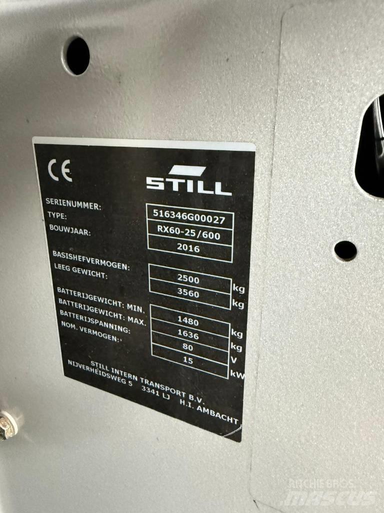 Still RX60-25 Stivuitor electric