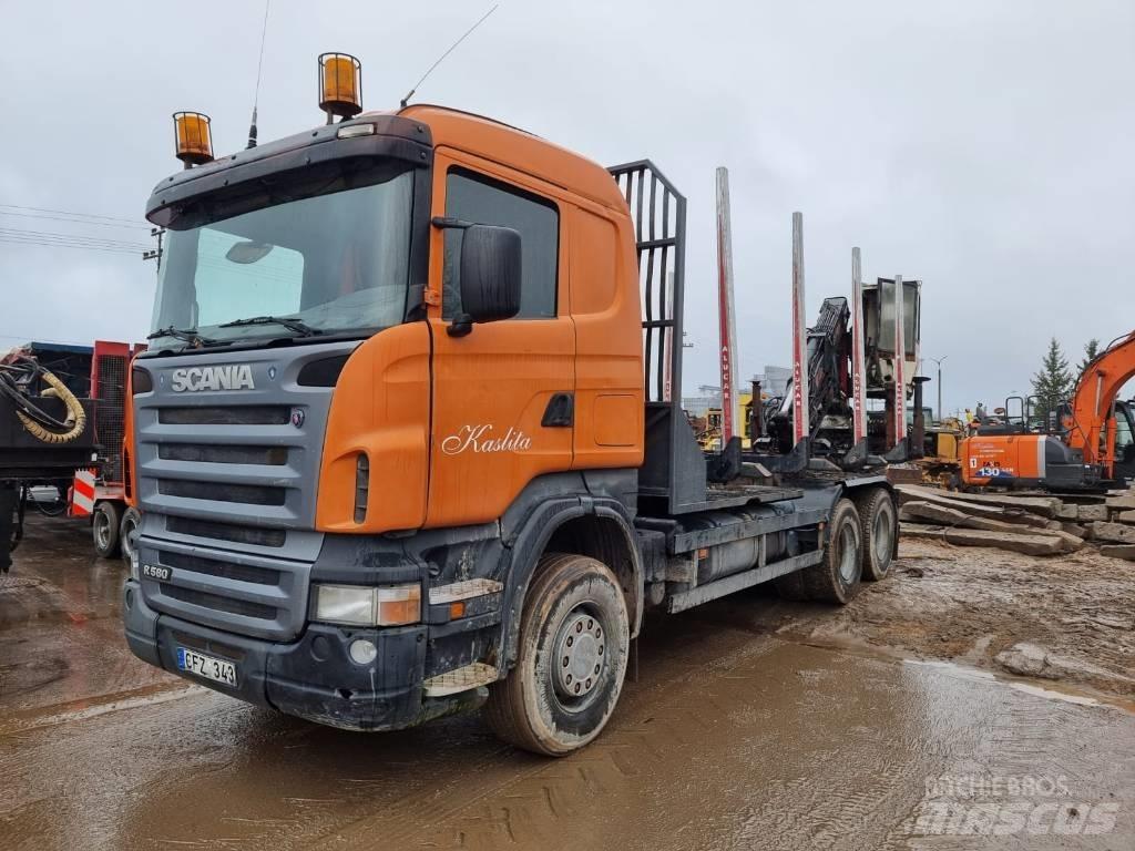 Scania R 580 Camion pentru lemne