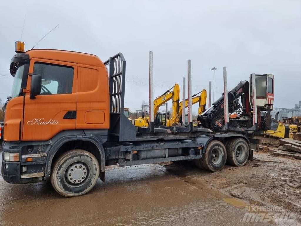 Scania R 580 Camion pentru lemne